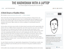 Tablet Screenshot of madwomanwithalaptop.com